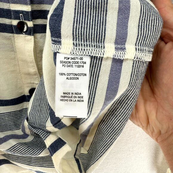 Splendid 100% Cotton Long Sleeve‎ Tshirt Blouse Ladies Size M - Picture 8 of 10